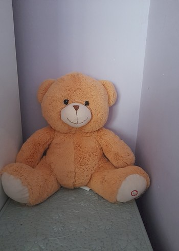 Bej Peluş Ayıcık Oyuncak