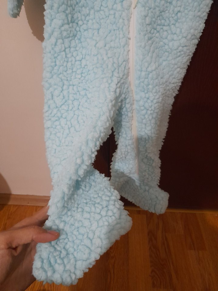 Mavi  Bebek Tulumu - Görsel 3