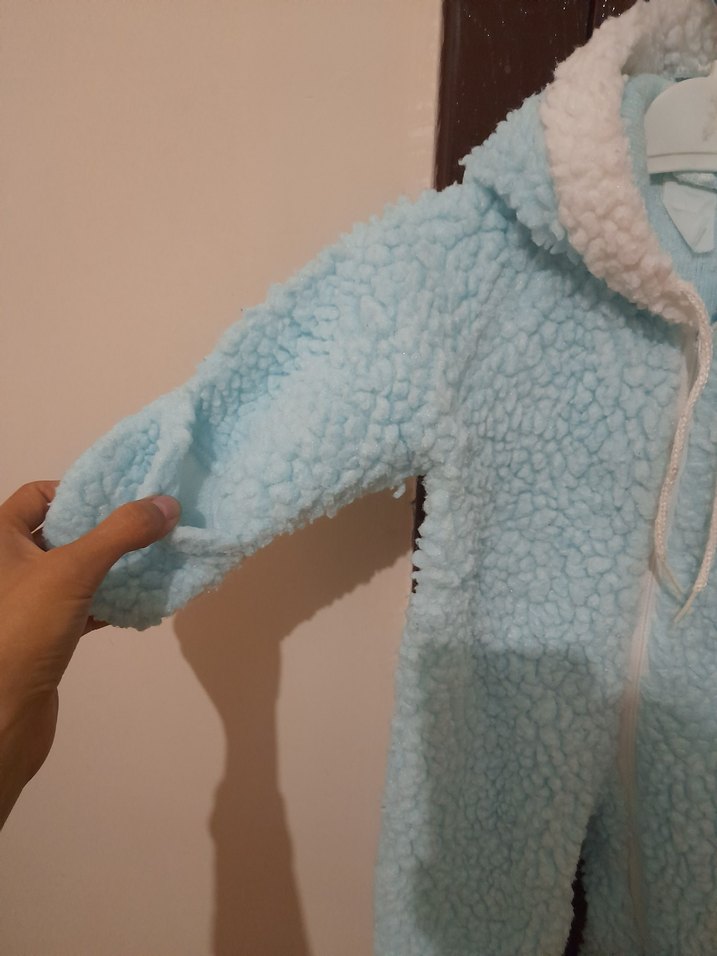 Mavi  Bebek Tulumu - Görsel 2