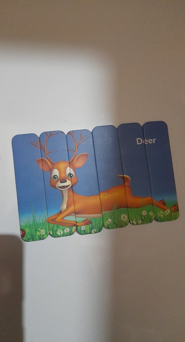 Çocuklar için çok renkli mıknatıslı yapboz - Görsel 3