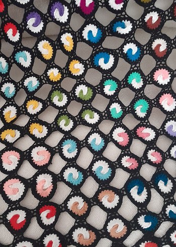 Renkli Puantiyeli Battaniye - Görsel 2