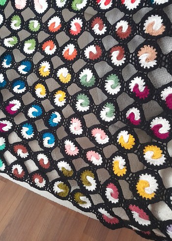 Renkli Puantiyeli Battaniye - Görsel 3