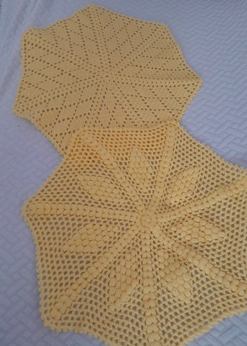 El Örgüsü Sarı lif 2adet - Görsel 3