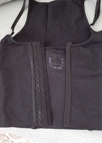 Siyah Midi Hemşire Korsesi - Görsel 2