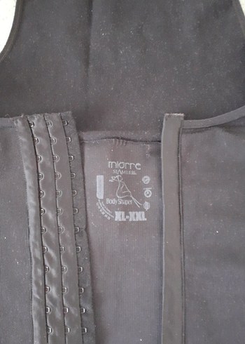 Siyah Midi Hemşire Korsesi - Görsel 3