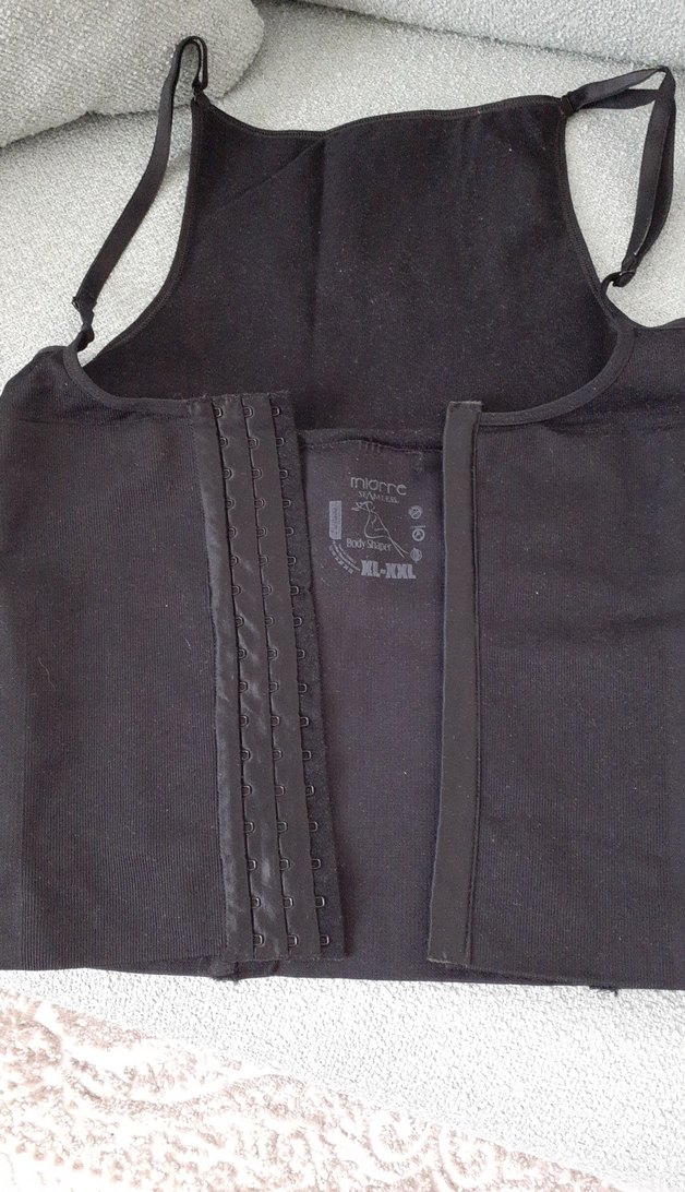 Siyah Midi Hemşire Korsesi - Görsel 2