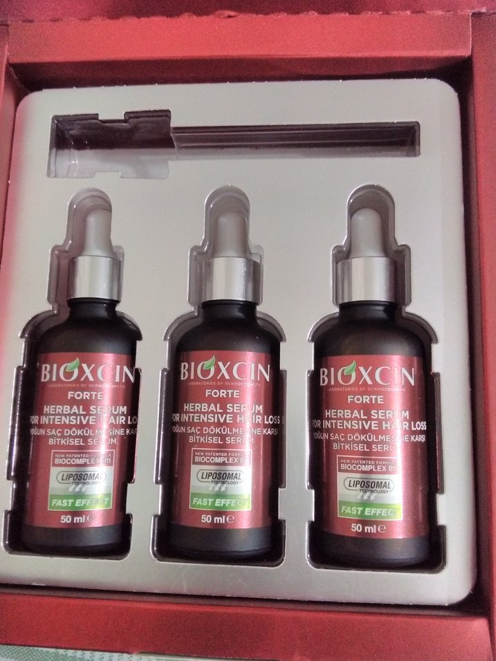 Biocxin Forte Yoğun Saç Dökülmesine Karşı Bitkisel Serum 3x50ml - Görsel 2