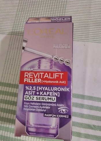 L'Oréal Paris Revitalift Göz Serumu %2.5 Hyaluronik Asit