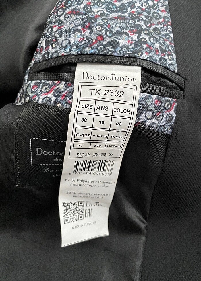 Doctor Junior takım elbise - Görsel 5