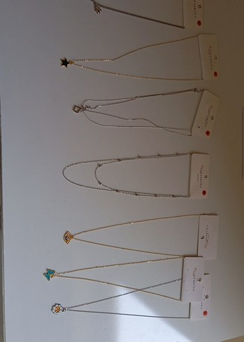 Accessorize İnce Zincirli Bohem Altın Kolye