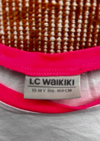 Beyaz Kız Çocuk Baskılı Tişört - Görsel 2