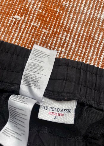 U.S Polo Assn. Siyah kadın dar Kesim Eşofman Altı