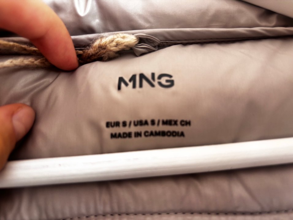 Gri Fermuarlı Kadın Kışlık Mont - Görsel 2