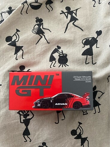 Mini gt Lbwk Nissan s15 advan dekalli hasarsız acık araba