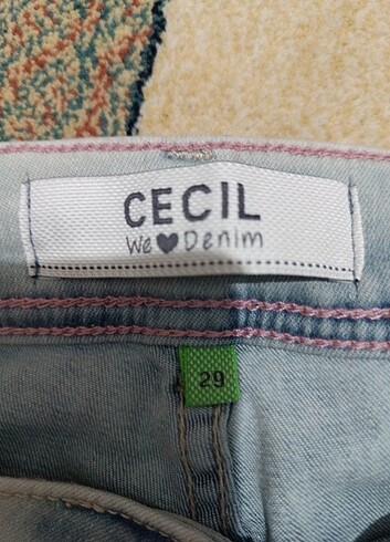 29 Beden mavi Renk Cecil jeans 