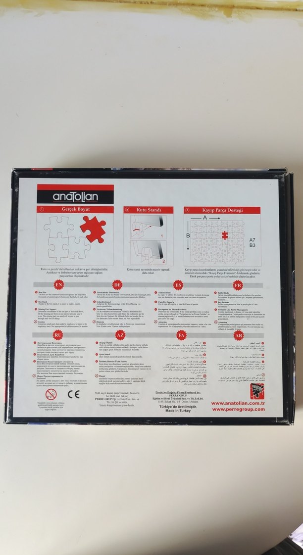 ANATOLİAN PUZZLE 500 PARÇA - Görsel 2