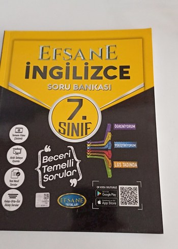 Efsane 7. Sınıf İngilizce Soru Bankası