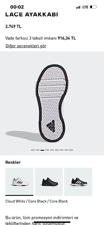 Adidas Adidas kadın ayakkabı