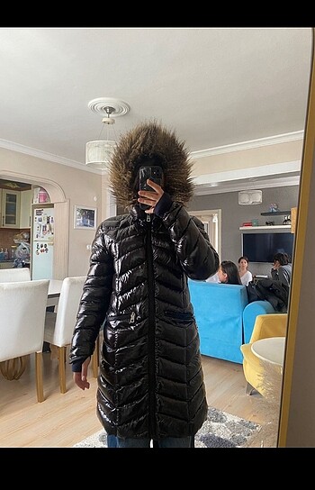 Moncler uzun mont