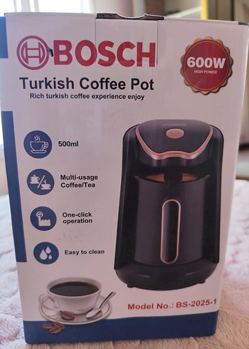 Bosch 600W Türk Kahvesi Makinesi 500ml