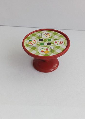 Renkli Kırmızı Çocuk Oyun Masası ve Sandalyeleri - Görsel 2