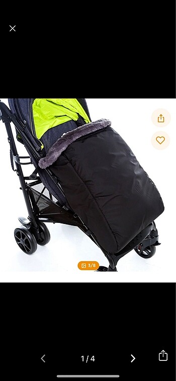 Ubeybi footmuff ayak örtüsü