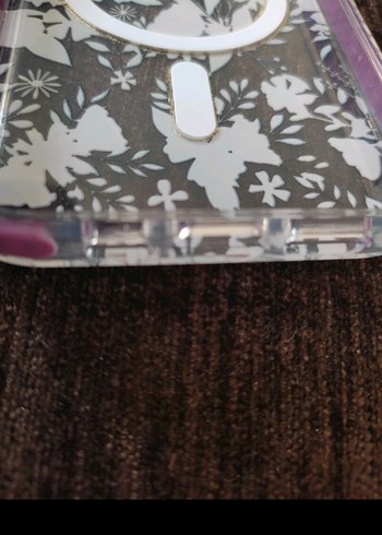 Çiçek Desenli İphone Telefon Kılıfı - Görsel 7