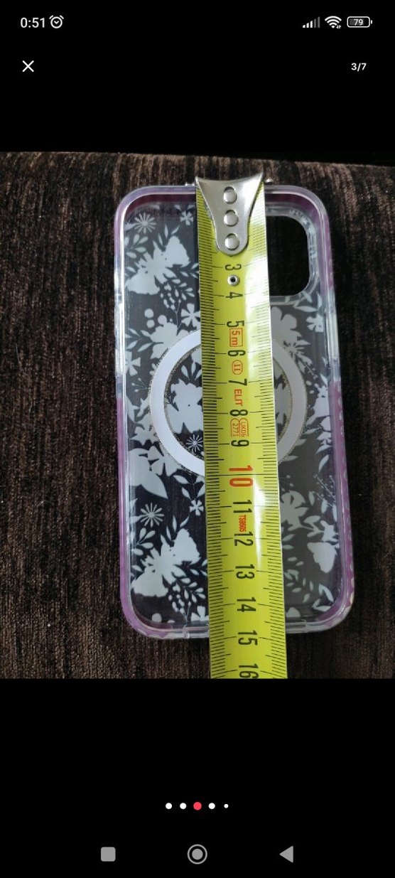 Çiçek Desenli İphone Telefon Kılıfı - Görsel 3