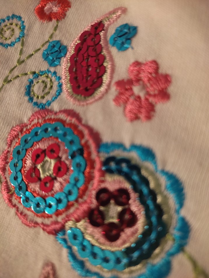 Nakışlı Kısa Kollu Tişört - Görsel 3