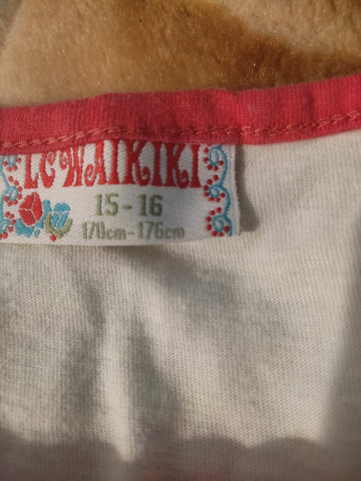 Nakışlı Kısa Kollu Tişört - Görsel 2