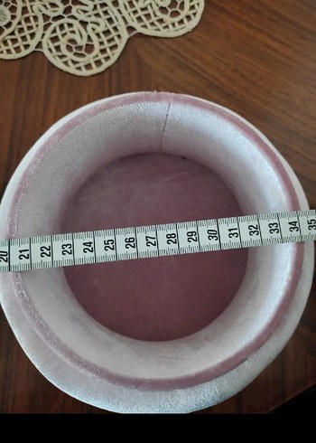 Pembe Kadife Takı ve Tesbih Kutusu - Görsel 6