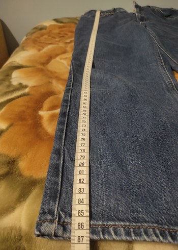 Kadın mavi Denim Regular Fit Jean - Görsel 8