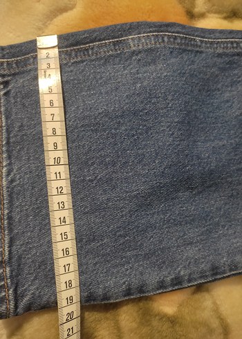 Kadın mavi Denim Regular Fit Jean - Görsel 9