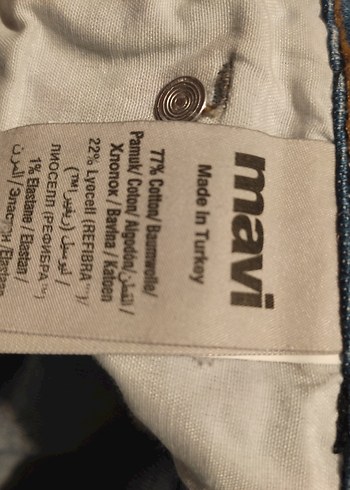 Kadın mavi Denim Regular Fit Jean - Görsel 6