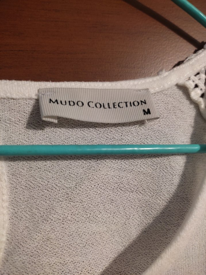 Dantel Detaylı Beyaz Kadın Bluz - Görsel 3