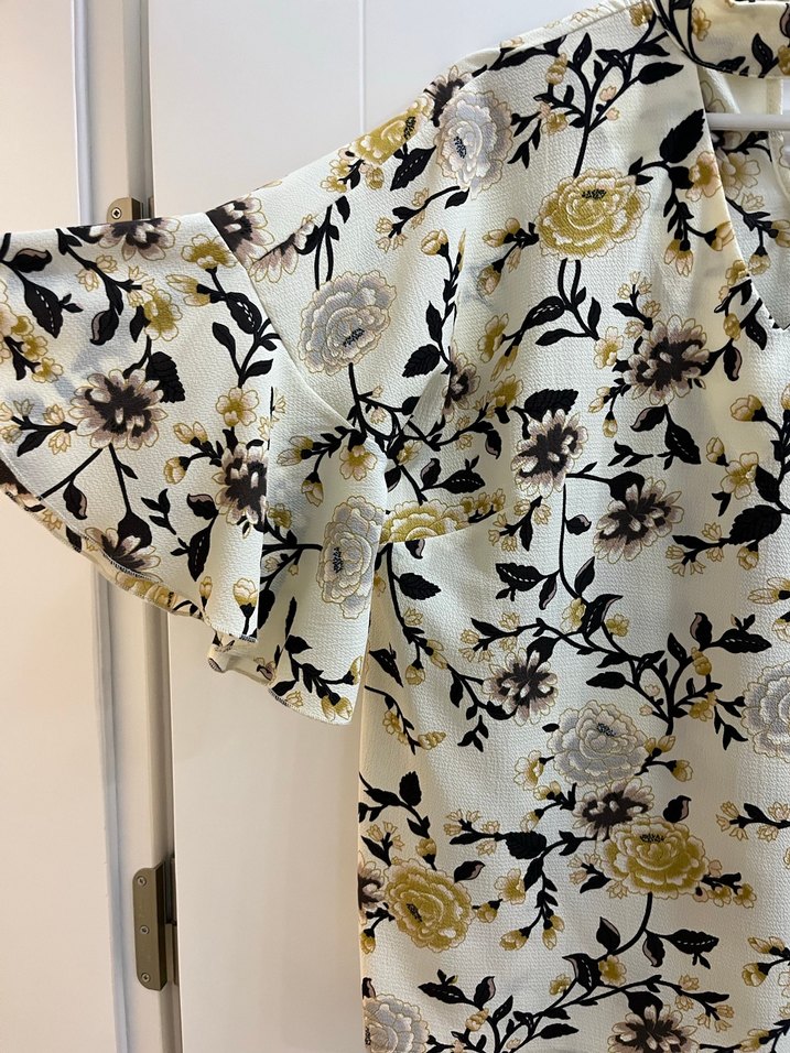 Çiçek Desenli Bohem Kadın Bluz - Görsel 3
