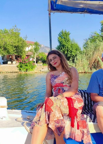 Bohem Çok Renkli Uzun Elbise - Görsel 6