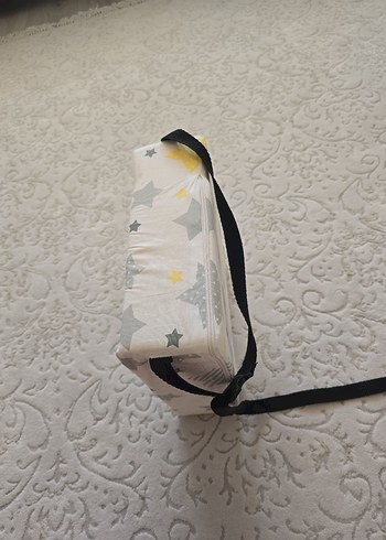 Gri Yıldız Desenli Bebek yükseltici minder - Görsel 5