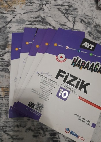 Bilimyolu Harağaç 10 Fizik Fasikül Soru Kitabı