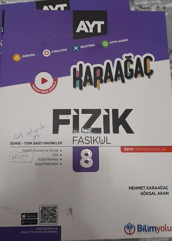  Beden Renk Bilimyolu Harağaç 10 Fizik Fasikül Soru Kitabı