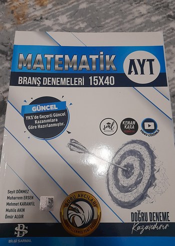 AYT Matematik Branş Denemeleri 15X40