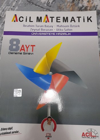 Acil Matematik AYT Deneme Sınavı Kitabı