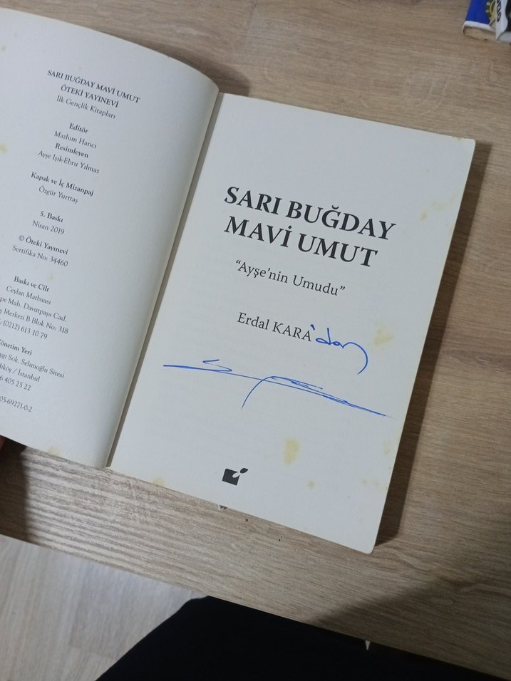 Sarı Buğday Mavi Umut - Erdal Kara - Görsel 2