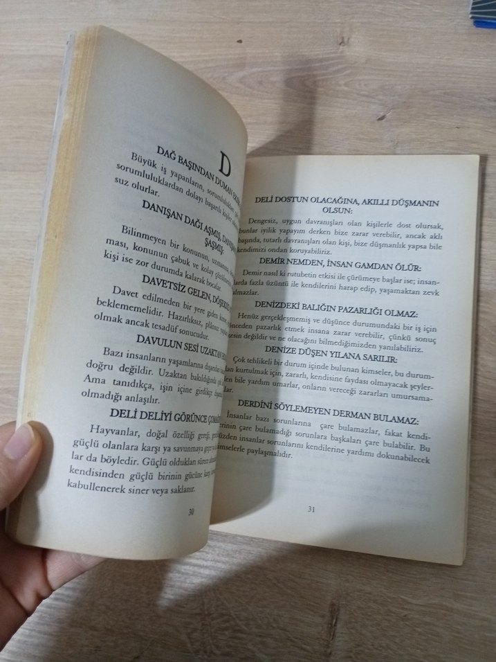 Türk Atasözlerinden Seçmeler Kitabı - Görsel 2