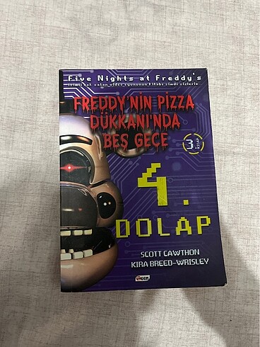 Five nights at freddys 4. Dolap kitap