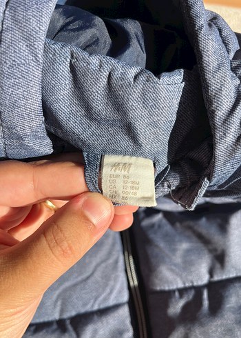 H&M Fermuarlı Gri Erkek Çocuk Yelek
