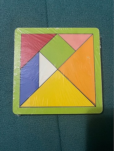 Ahşap mini tangram