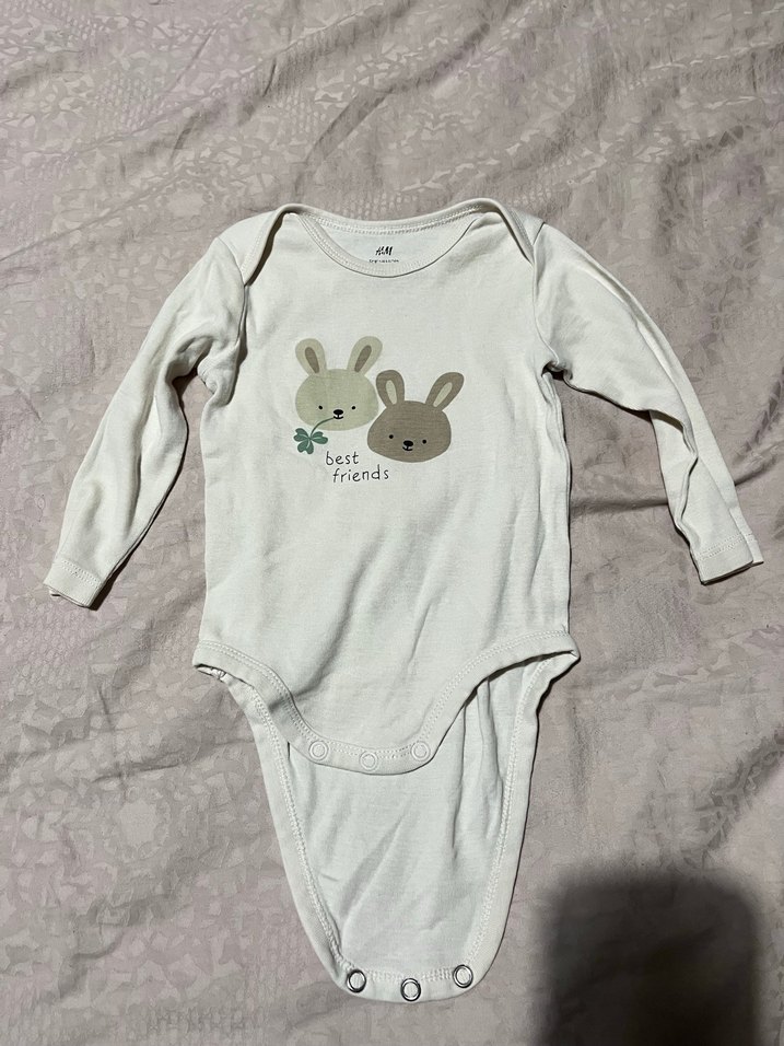 Hm marka 4 adet uzun kollu çıtçıtlı body - Görsel 5