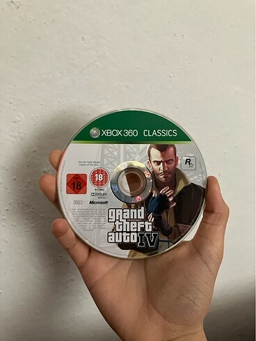 Xbox 360 GTA 4 CD