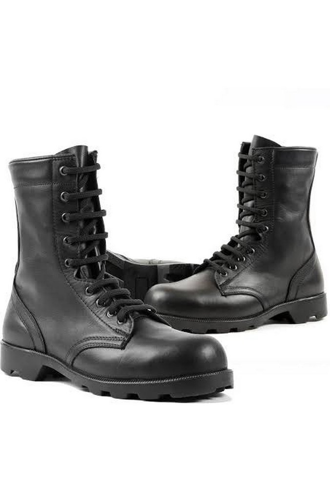 Siyah Kamuflaj Desenli Erkek Lastik Bot - Görsel 2